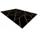 Dywan Ekskluzywny Emerald 1012 Geometric Czarny-Złoty
